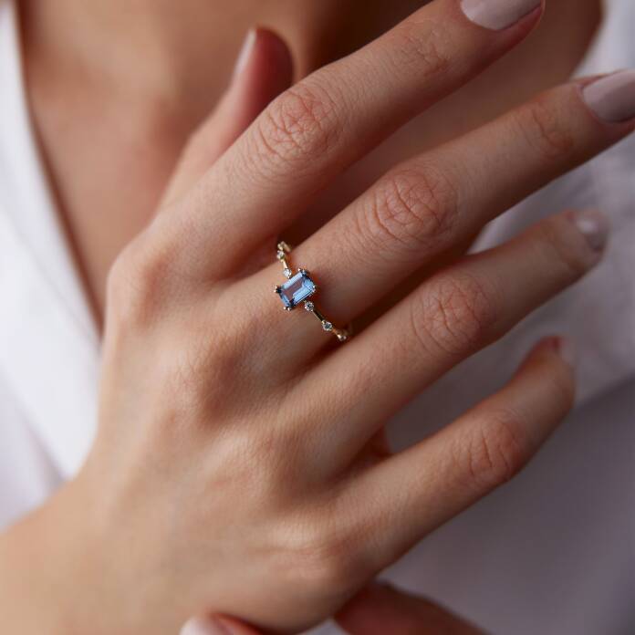 Safir Line Yüzük - 2