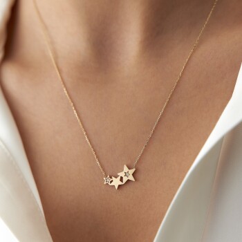 Samanyolu Tria Yıldız Kolye - CNR (1)