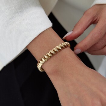 Sarmal Burgu Bileklik - Koçak