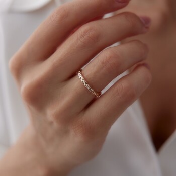 Sarmal Çift Alyans - 3