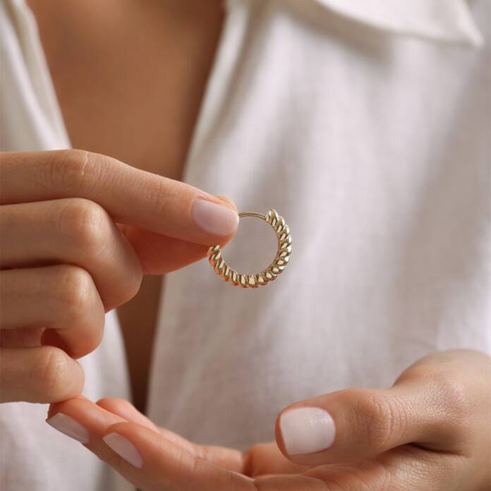 Sarmal Füzyon Küpe - 2