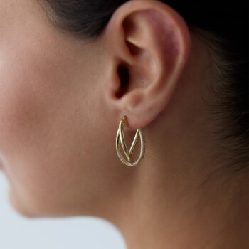 Sarmal Kafes Küpe - Dilmener (1)