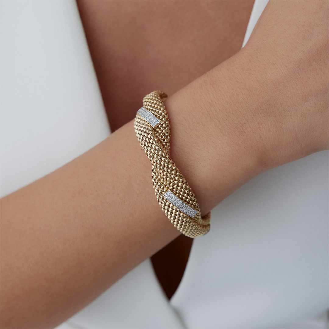 Sarmal Örgü Bileklik - 1