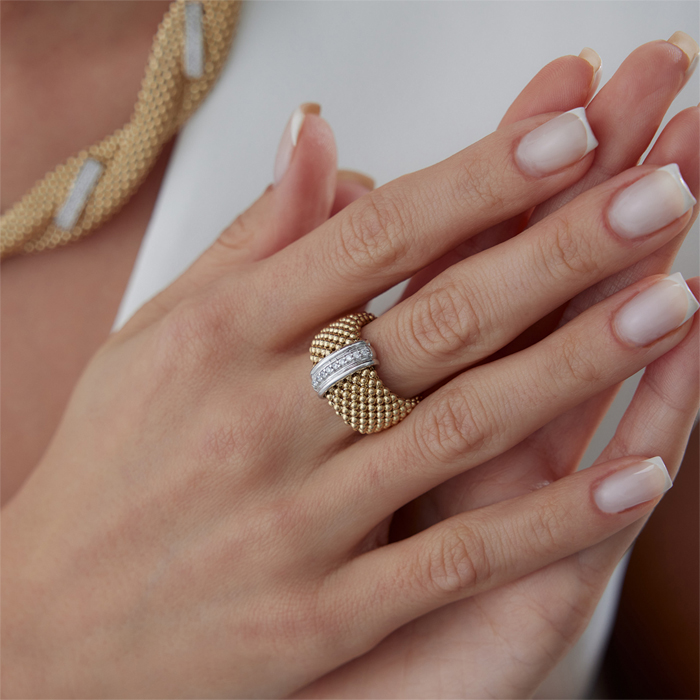 Sarmal Örgü Yüzük - Özkonak (1)