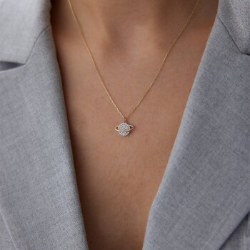 Satürn Kolye - Rayna