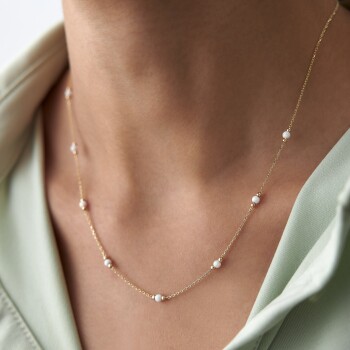 Sedefli Top Kolye - Alen (1)