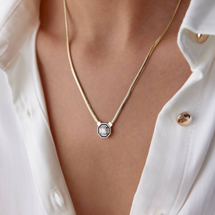 Sekizgen Model Balık Sırtı Zincir - 1