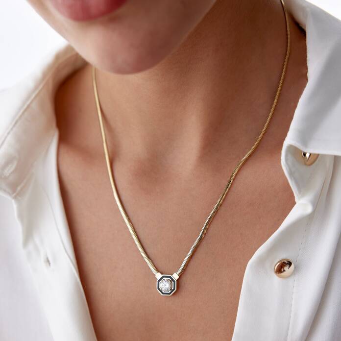 Sekizgen Model Balık Sırtı Zincir - 2