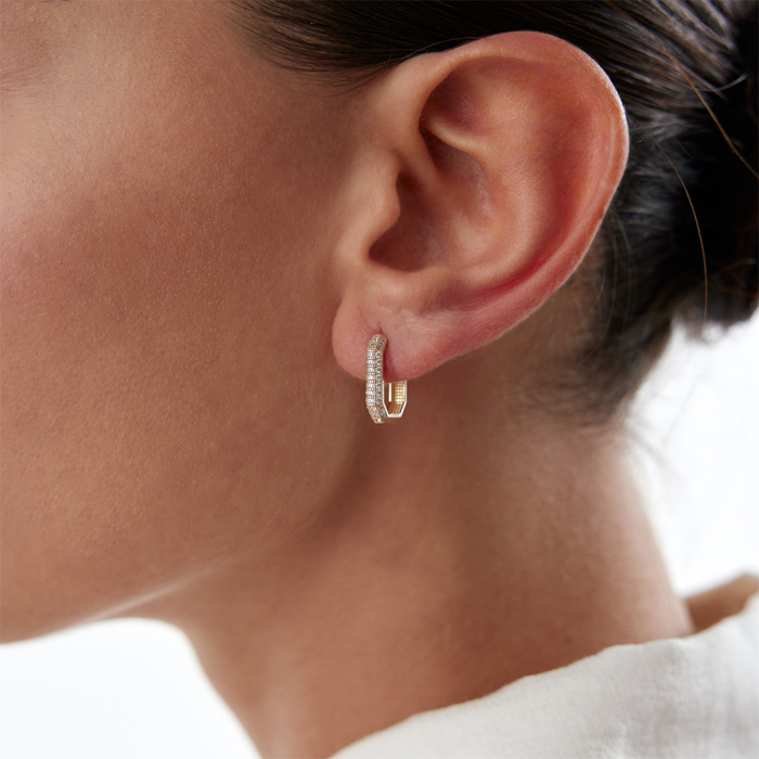 Seren Taşlı Küpe - Rayna