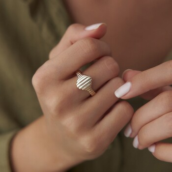 Şerit Hat Yüzük - Özer