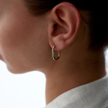 Şerit Taşlı Ataç Küpe - Arax (1)