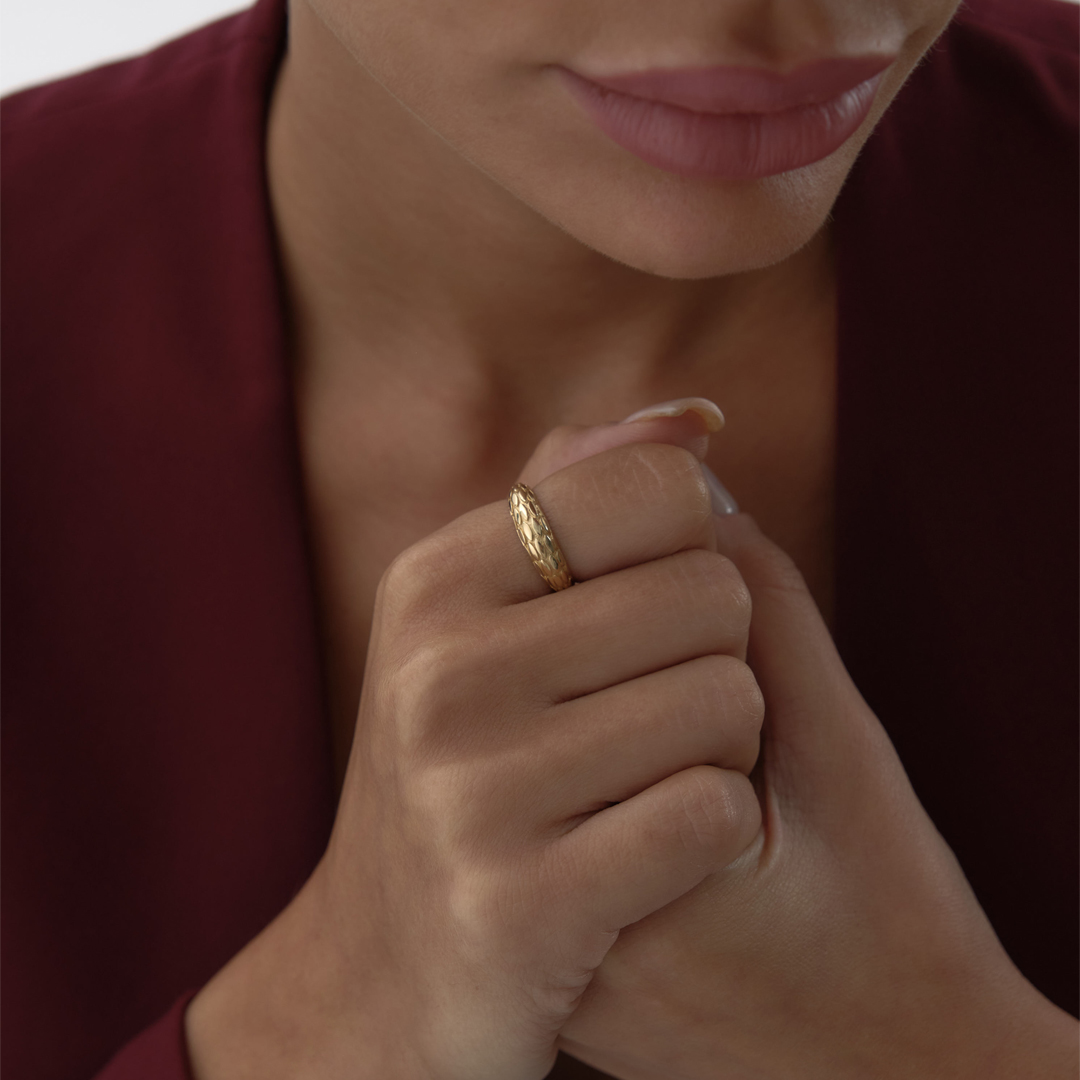 Serpent Leather Yüzük - 2