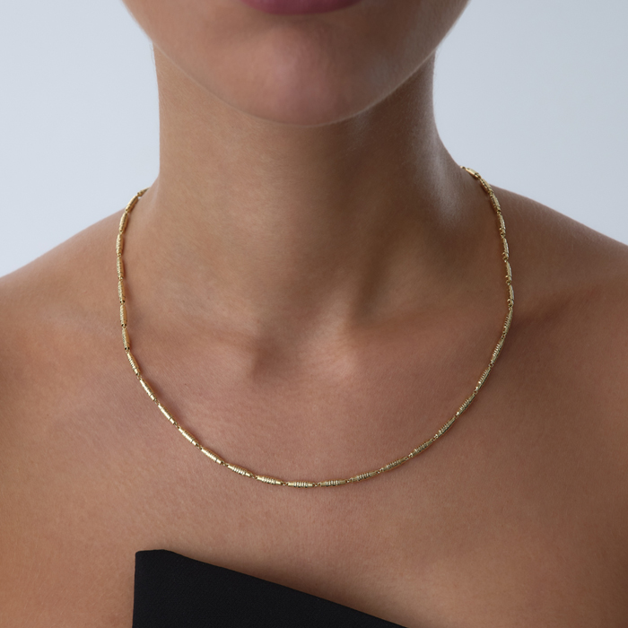 Shell Line Zincir Kolye - Zincir İş