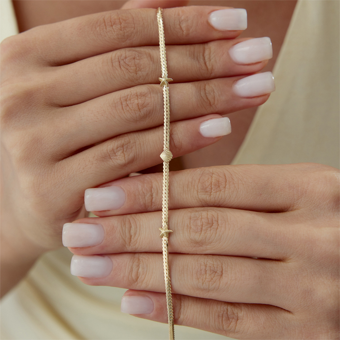 Shell Star Snake Bileklik - 3