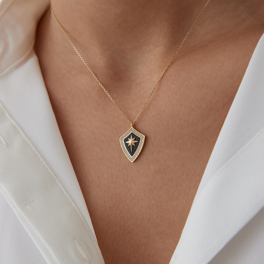 Shield Star Kolye - 2