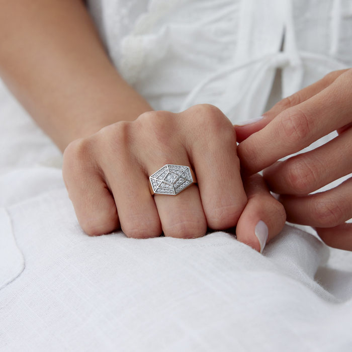 Shield Yüzük - Cemart