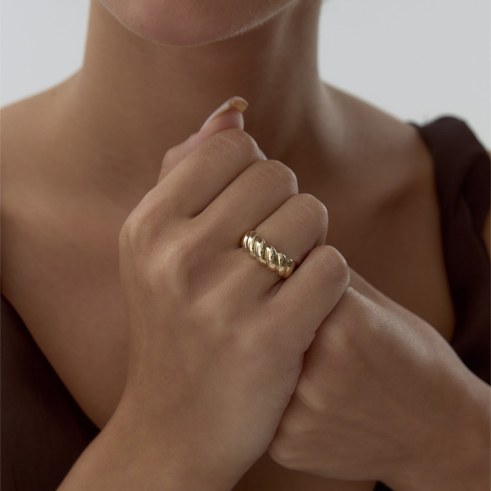 Shine Burgu Yüzük - Rayna (1)