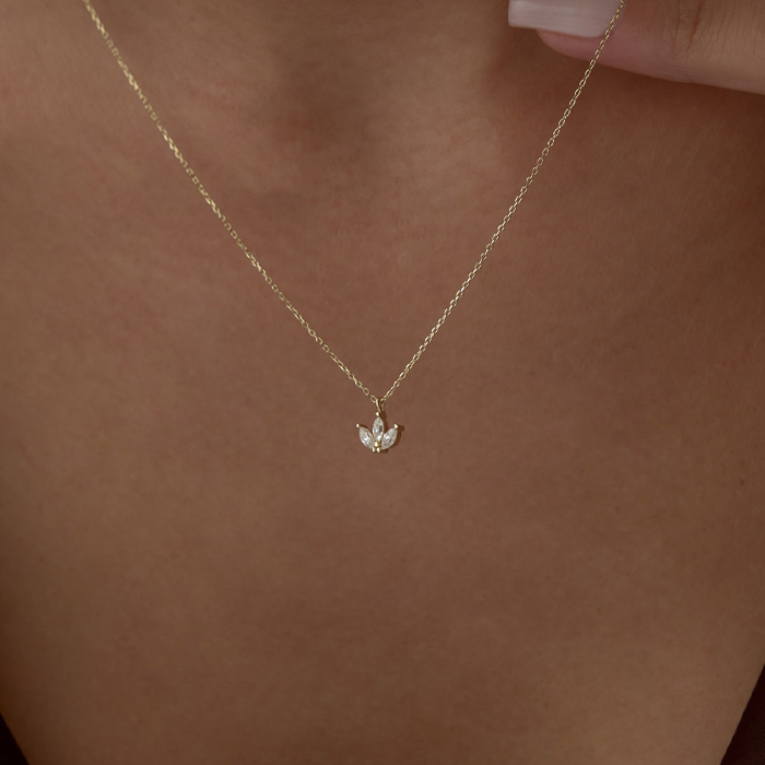 Shine Lotus Kolye - Rayna (1)