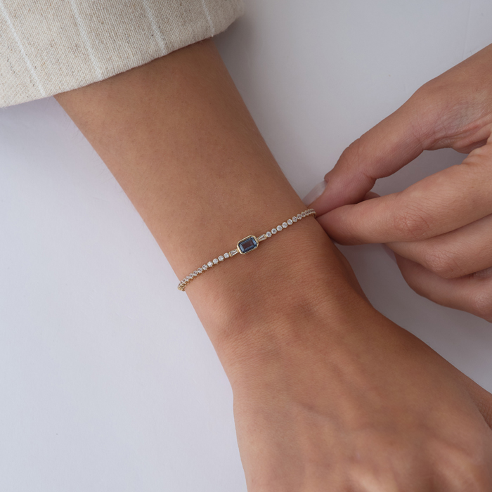 Shine Mavi Baget Bileklik - 3