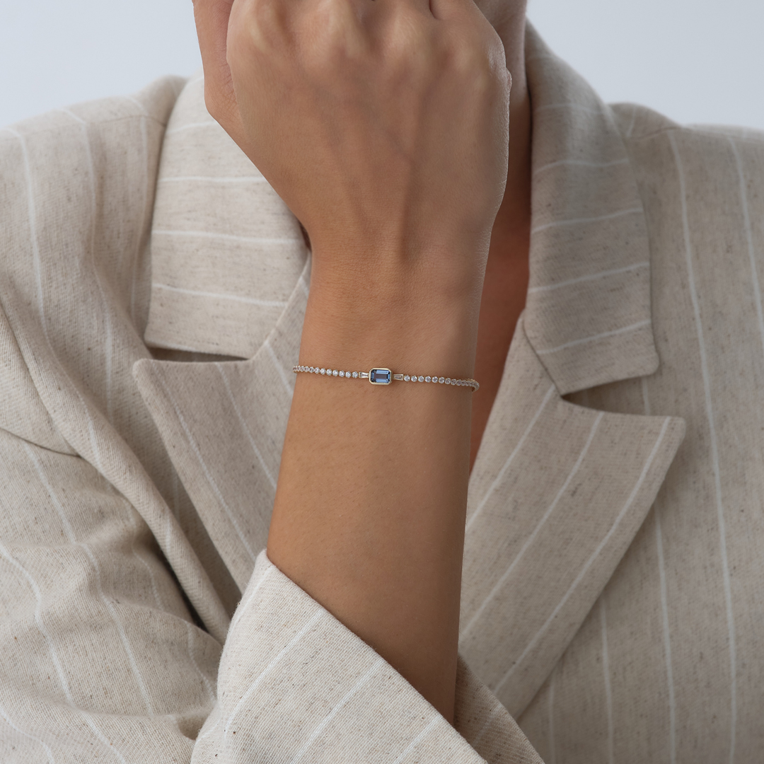 Shine Mavi Baget Bileklik - 2