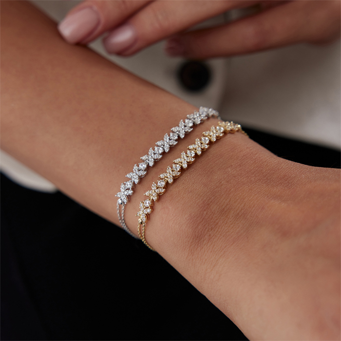 Shine Mini Çiçekli Bileklik - Koçak