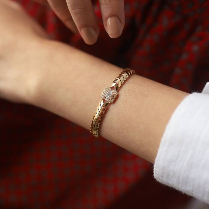 Şık Baget Balık Sırtı Bileklik - 1