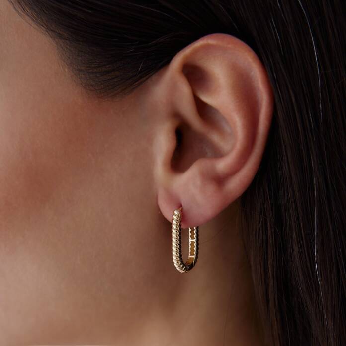 Sık Burgu Ataç Küpe - 2