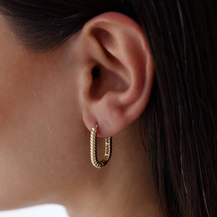 Sık Burgu Ataç Küpe - 3