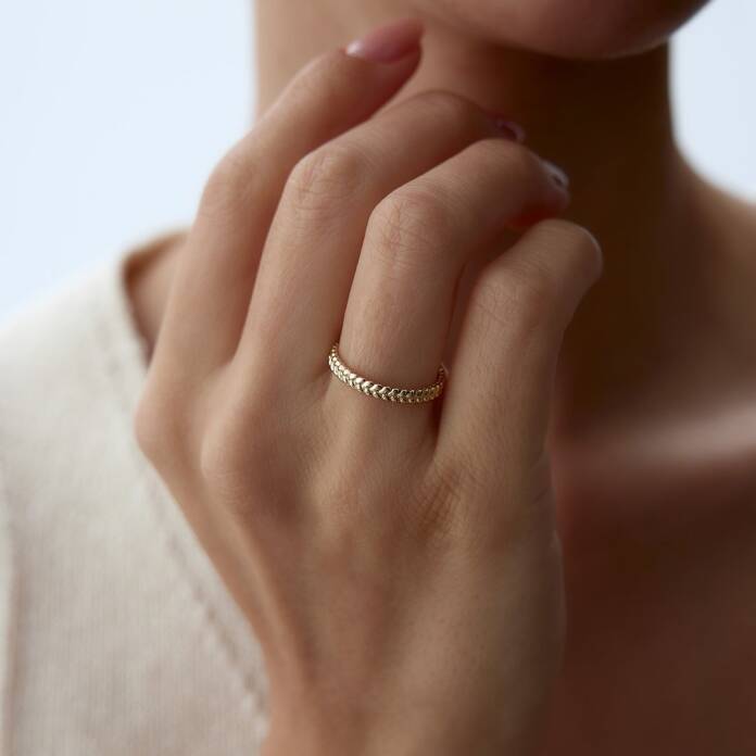 Sık Örgü Hasır Yüzük - 2