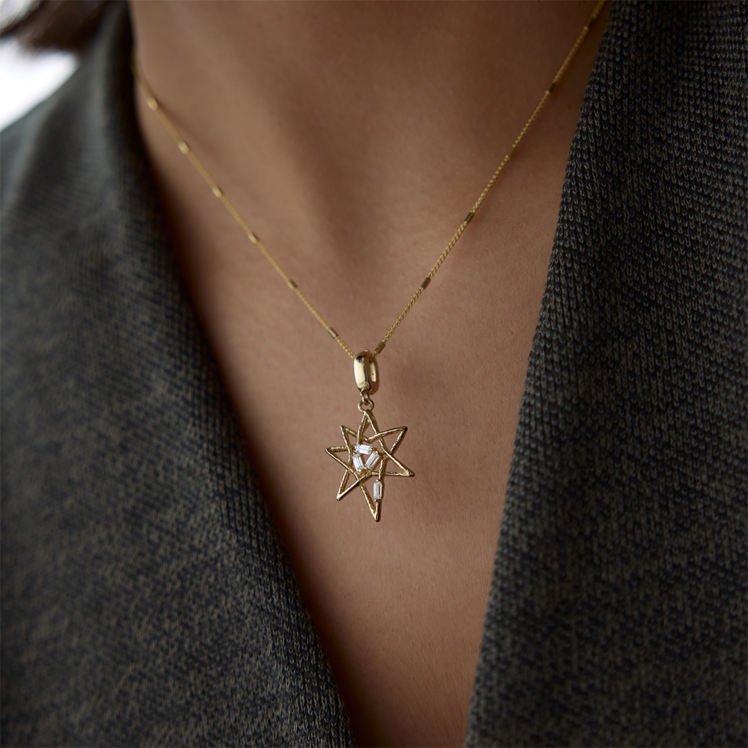 Silver Star Kolye - 2