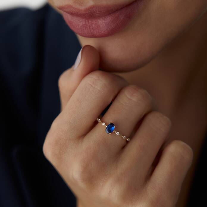 Sima Renkli Taşlı Yüzük - 2