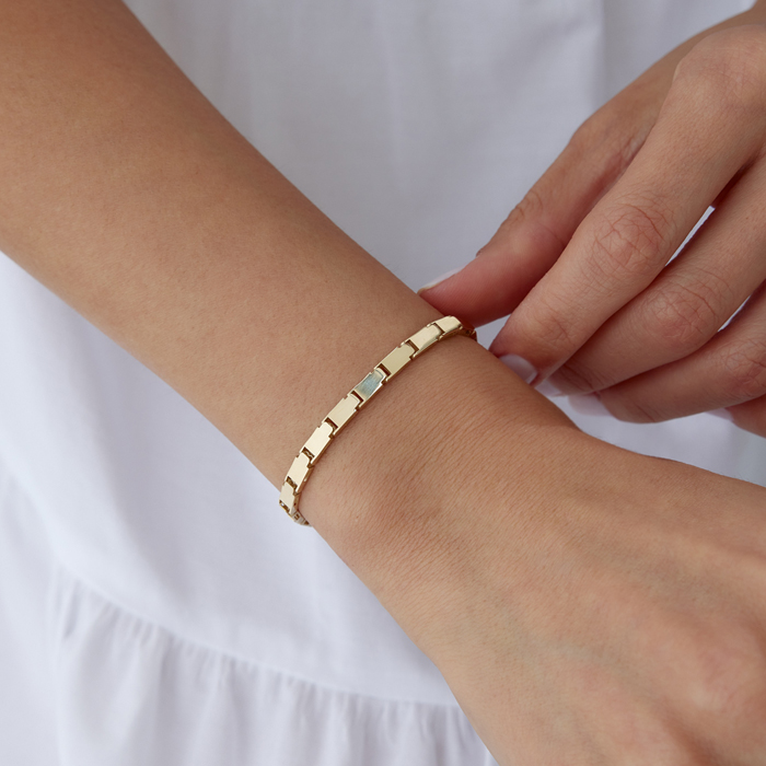 Simetrik Kilit Bileklik - Milan