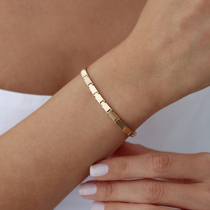 Simetrik Kilit Bileklik - Milan (1)