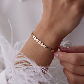 Sıra Altıgen Bileklik - Özer