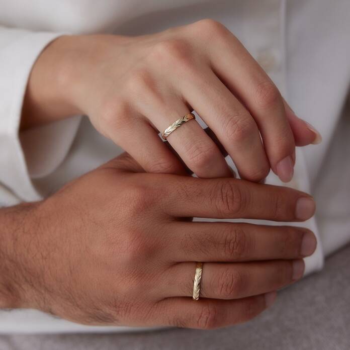 Sıra Başak Çift Alyans - 2