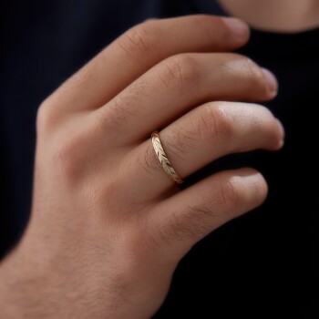 Sıra Başak Erkek Alyans - Tülay Alyans