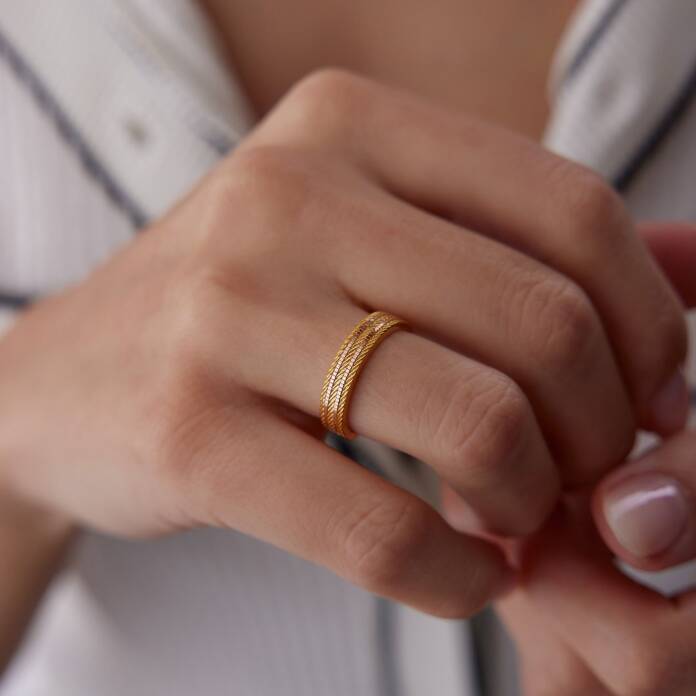 Sıra Hasır Yüzük - 2