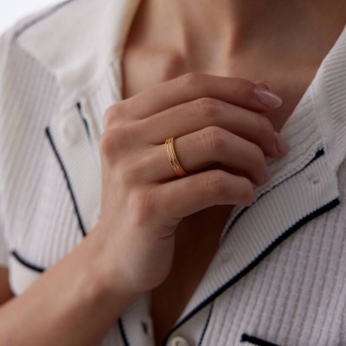 Sıra Hasır Yüzük - 3