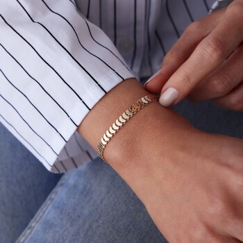 Sıra Hilal Bileklik - Rayna