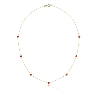 Sıra Kalp Kolye - 3