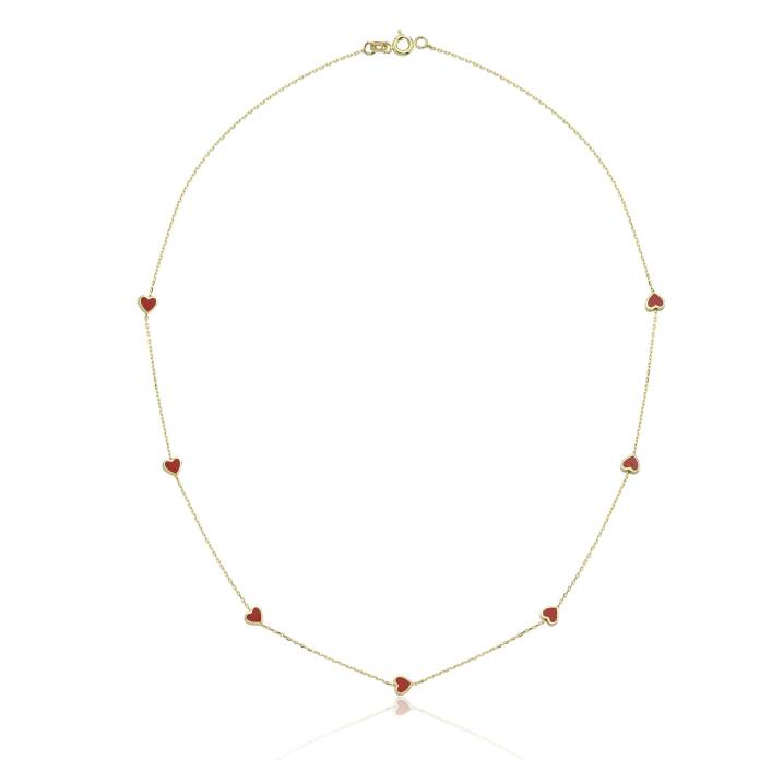 Sıra Kalp Kolye - 3