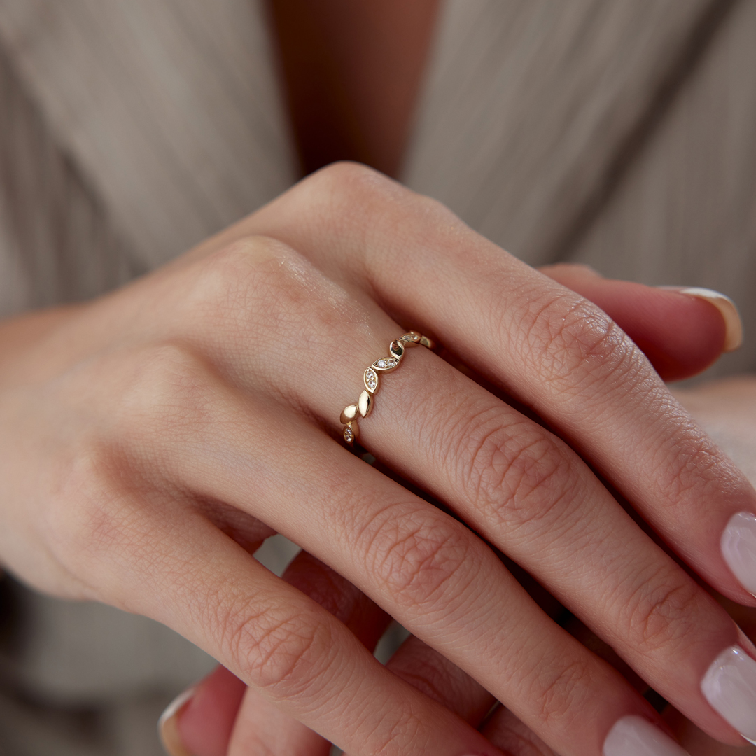 Sıra Leaf Yüzük - 2