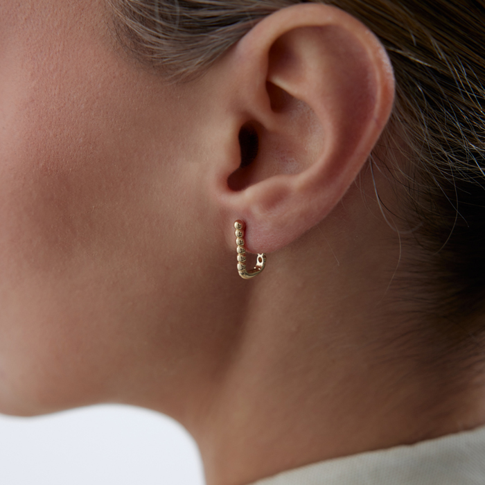 Sıra Nokta Küpe - 2