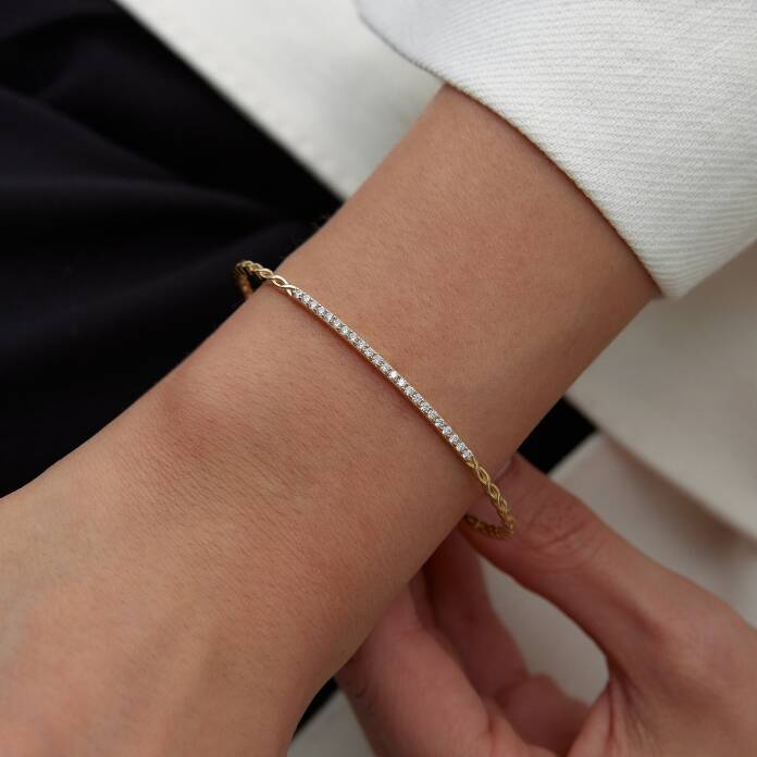 Sıra Taşlı Burgu Kelepçe - 1