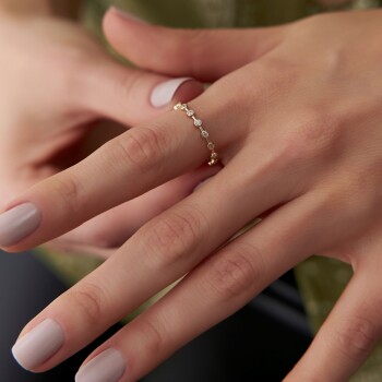 Sıra Taşlı Suar Yüzük - Ador (1)