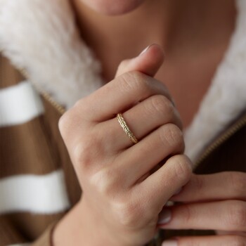 Sıra Top Yüzük - Cemart