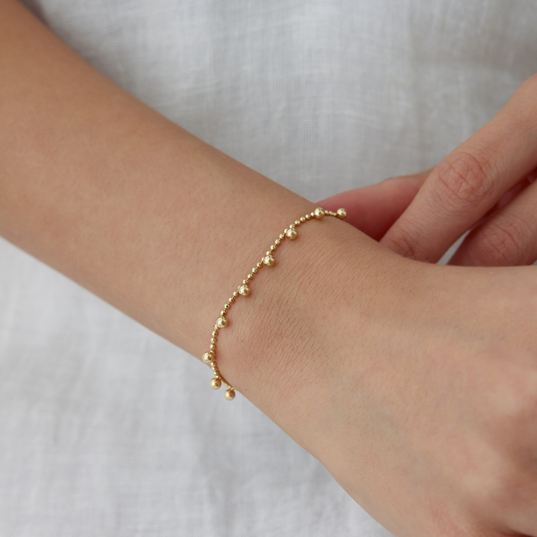 Sıra Toplu Tırnak Makası Bileklik - 2