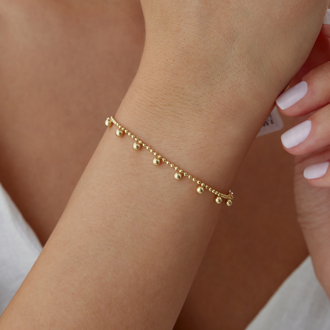 Sıra Toplu Tırnak Makası Bileklik - 1