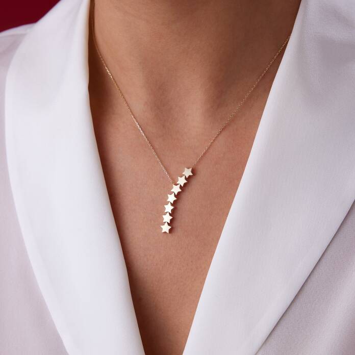 Sıra Yıldız Kolye - 3