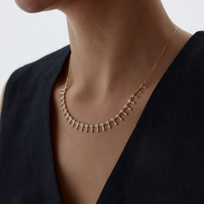 Sıralı Ok Kolye - 3